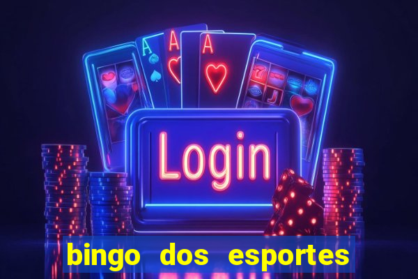 bingo dos esportes para imprimir